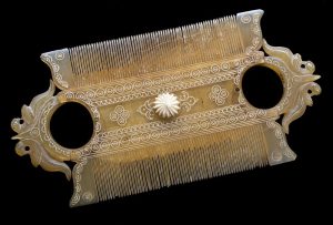 Peine para Piojos Doble, India 1801-1900