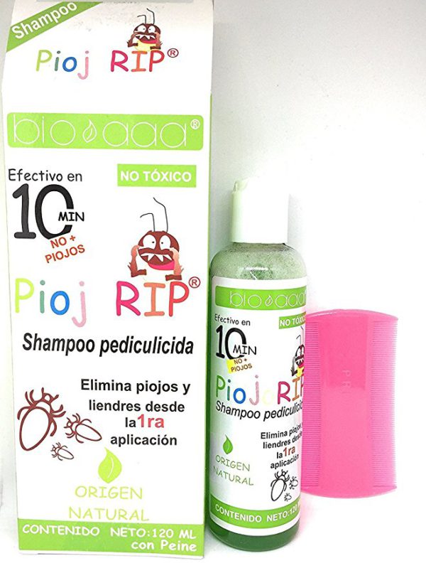 shampoopiojorip Piojos