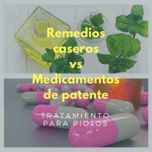 Remedios caseros vs Medicamentos de patente