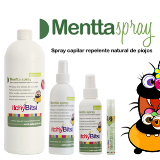 Repelente para Piojos itchyBitsi Mentta Spray