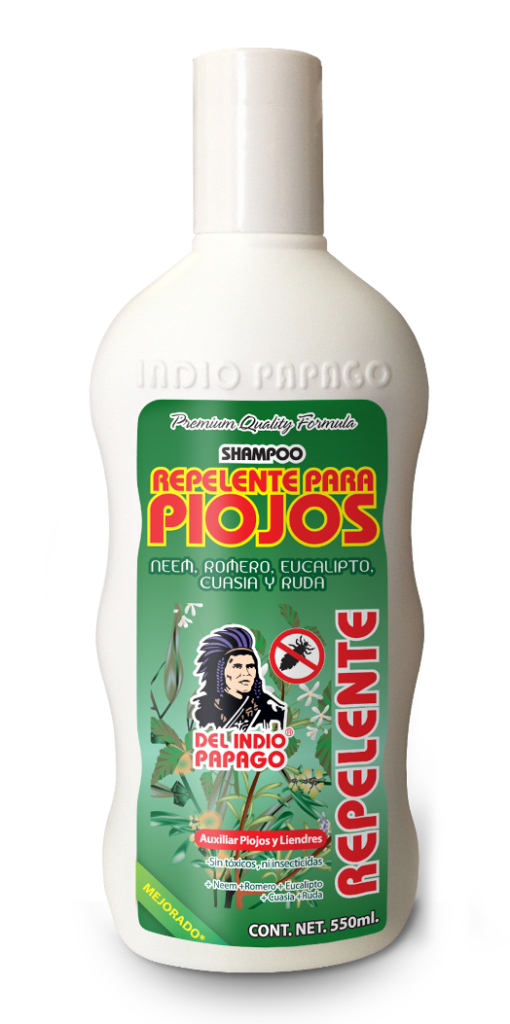 Del Indio Papago - Shampoo Repelente para Piojos